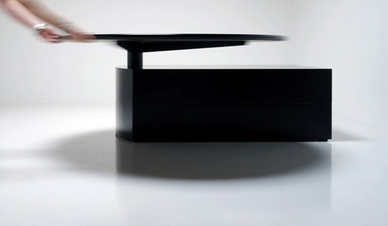 “Malibu” table by Cini Boeri for Arflex, 1980s – Dining tables, Wood (photo 8 of 8)
