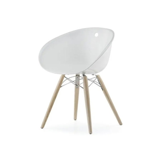 Image 1 of Pedrali chairs Model Gliss Wood 904