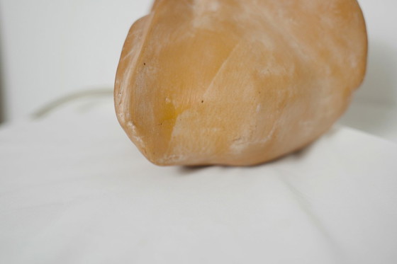 Image 1 of Lámpara de cerámica Tim Orr con base de terracota biomórfica, lámpara de mesa orgánica escultural