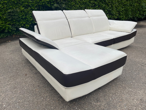 Image 1 of Schönes Chateau d'Ax Echtes Leder Ecksofa