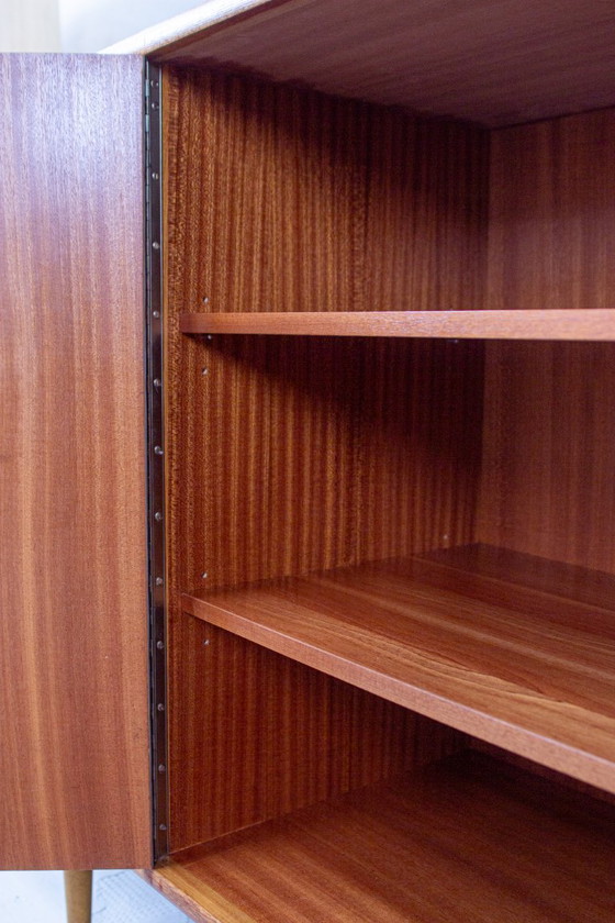 Image 1 of Vintage teak sideboard highboard chest of drawers 60s Danish