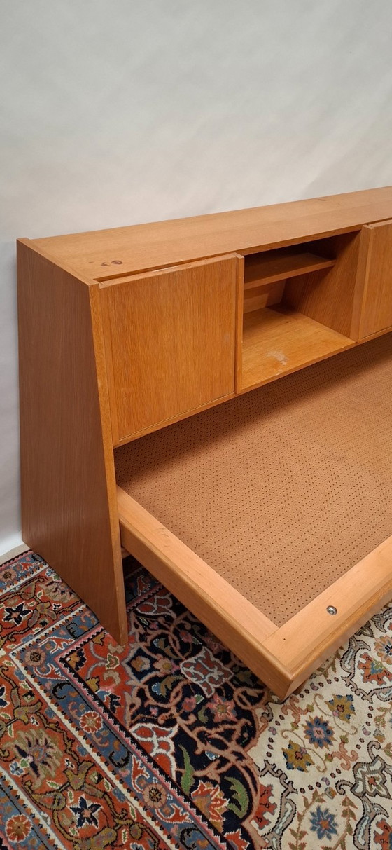 Vintage Mid-Century Daybed of Slaapbank met een geïntegreerd opbergbord – Wood (photo 9 of 10)