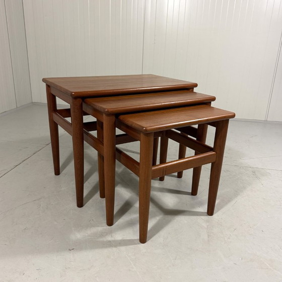 Teakholz Mimiset Dänemark 1960er Jahre – Beistelltische, Wood (photo 12 of 12)