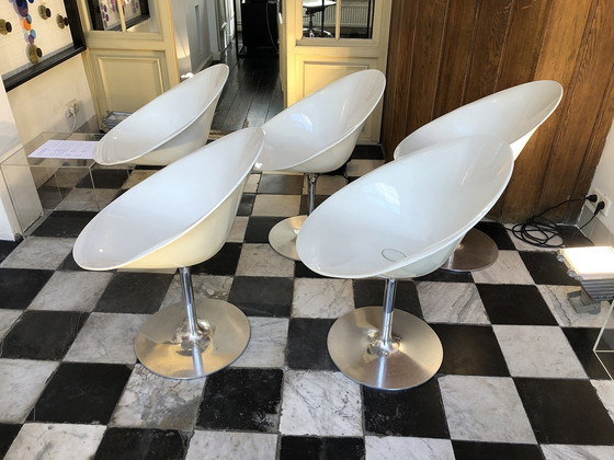 Image 1 of Sillas giratorias Kartell Eros de Philippe Starck (5)