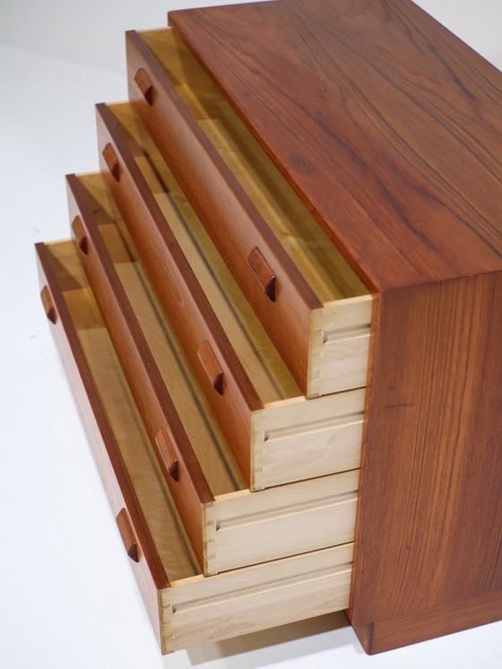 Image 1 of Cassettiera Børge Mogensen Søborg in teak anni '50 danese