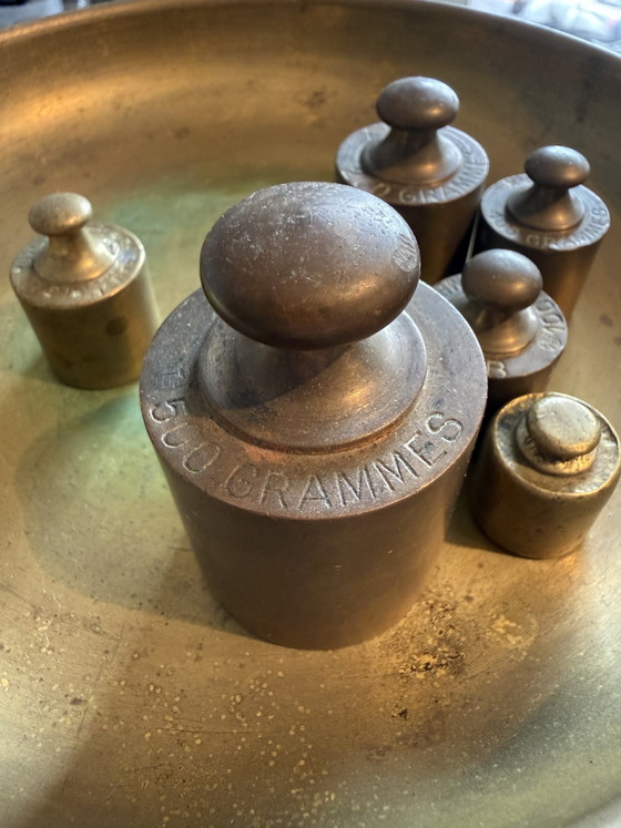 Balance vintage Force 2 kilos – Objets déco, Cast Iron, Brass (photo 9 of 11)