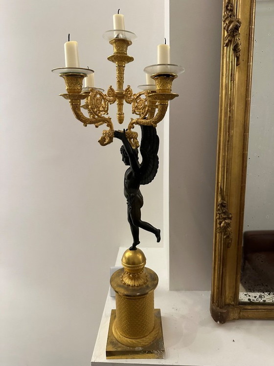 Image 1 of Empire candlesticks