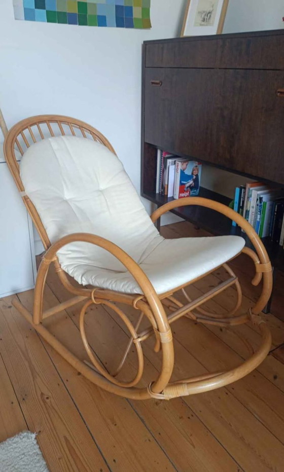 Sedia a dondolo in rattan – Sedie a dondolo, Bamboo (photo 5 of 5)