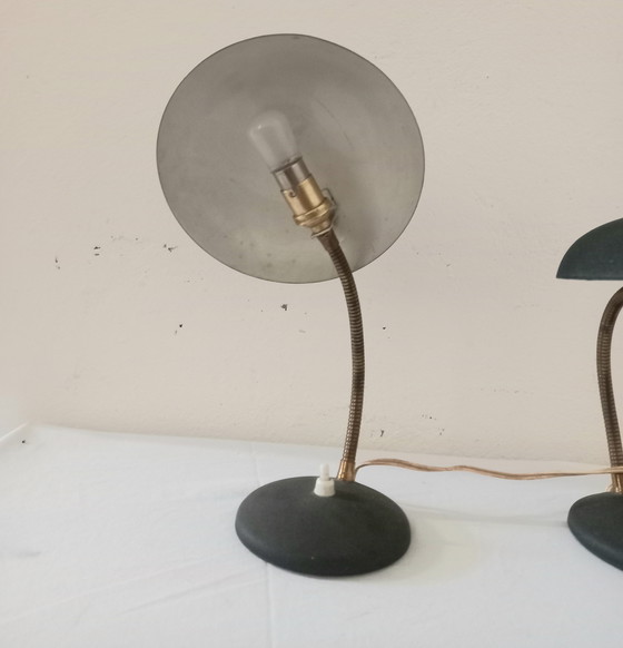 Image 1 of Pair of 1960s Italian-made lampshades