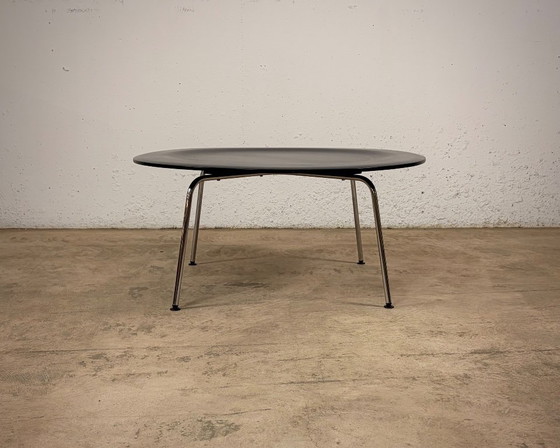 Image 1 of CTM Coffee Table in Black Ash Wood by Charles and Ray Eames for Vitra, 2000s