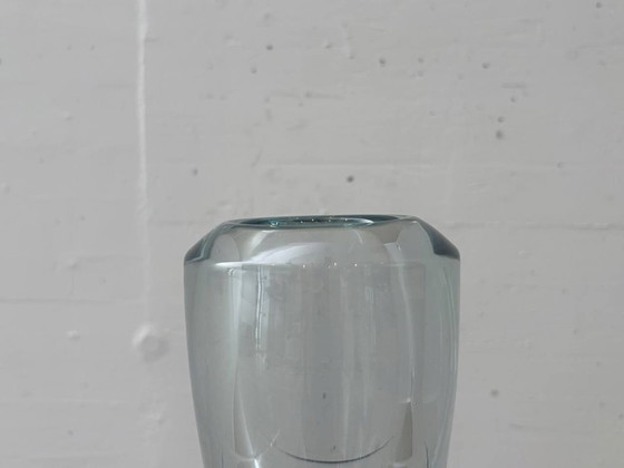 Image 1 of Massive mouth-blown glass vase, Murano glass, 1970s