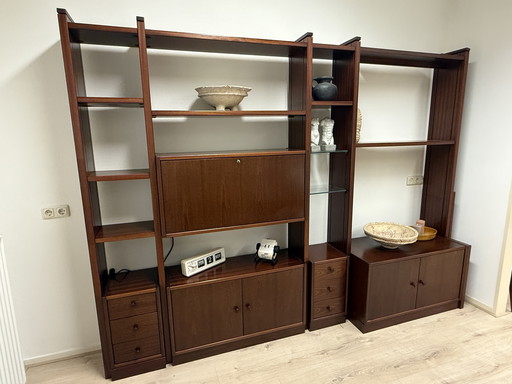 Meuble mural modulaire Hülsta vintage des années 70