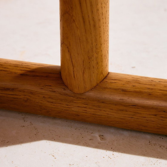 Image 1 of MK10633 Table de salle à manger en chêne restaurée par Kurt Østervig pour Jason Møbler