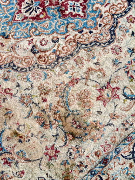 Image 1 of Original Rare Elegant Persian Nain Habibian Rug (Vintage) - 245 x 155 cm