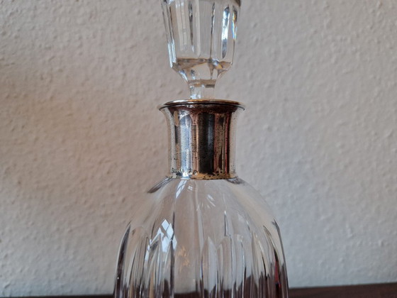 Carafe, Perry Küster, en cristal, col en argent 800 – Verres et carafes, Glass (photo 4 of 8)
