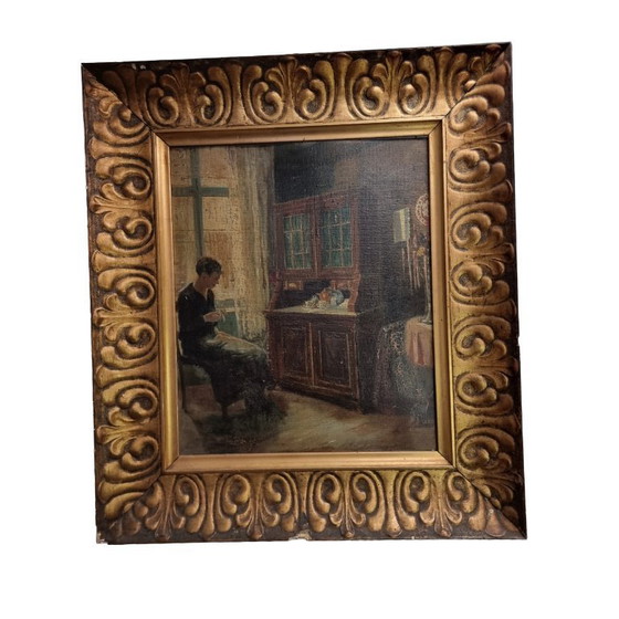 Image 1 of Dipinto d'interni di Leopold Wittkowski Berlino