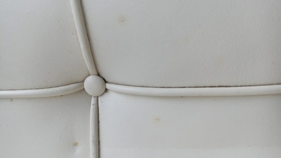 Image 1 of Barcelona armchair + Knoll footrest – Design Mies van der Rohe