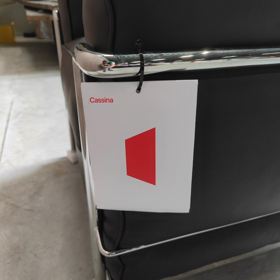 Image 1 of Poltrona Cassina LC2 in pelle nera