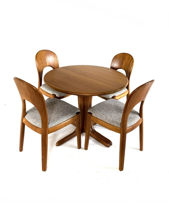 Image 1 of Table à manger danoise vintage extensible, Axelsen Møbler '00