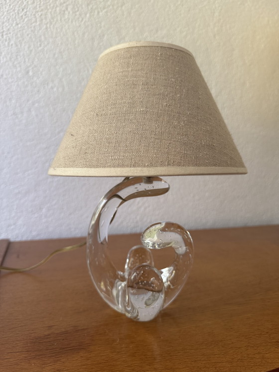Image 1 of Small Crystal Lamp Schneider 50's