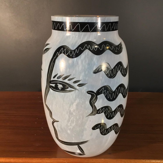 Caramba Vase by Ulrica Hydman-Vallien for Kosta Boda, Sweden, 1980s – Glass (photo 2 of 17)