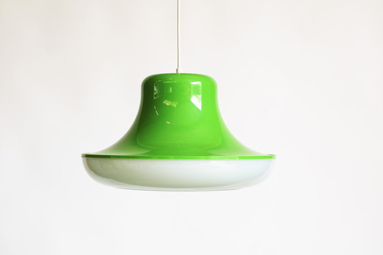 Image 1 of Spage Age Vintage Pop art hanglamp van Massive, België 1970's