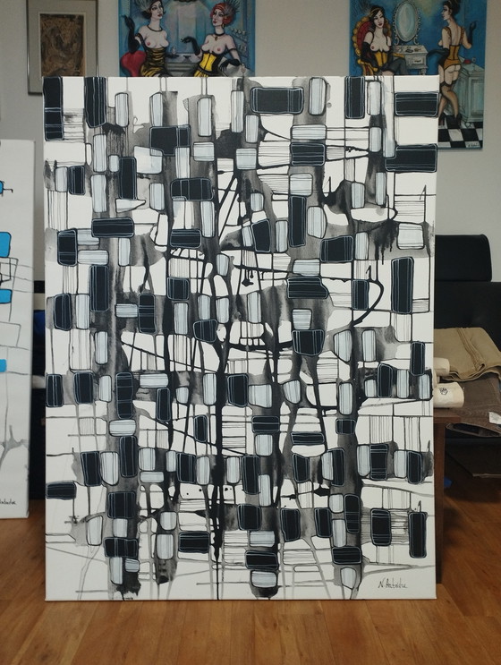 Image 1 of Natia Antadze Abstrakte Komposition XXL 