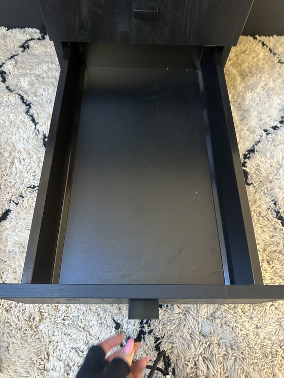 Image 1 of Mesa de juego LEGO de madera maciza a medida 120x120 + 4 taburetes Eichholtz