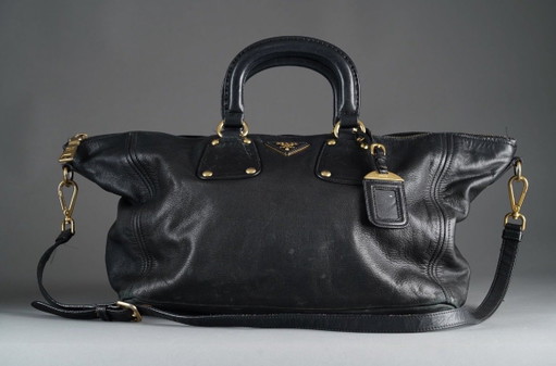 Prada Vitello Daino Ledertasche – tote tassen, Leather