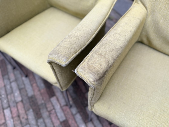 4x Gola Chaise de salle à manger Design on Stock – Chaises de salle à manger, Metal, Textile (photo 4 of 7)