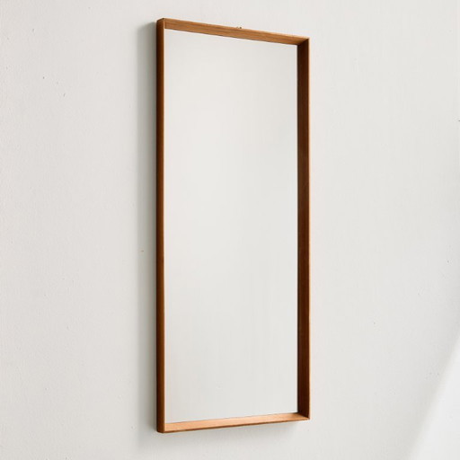 MK11832 Spiegel met teakhouten frame