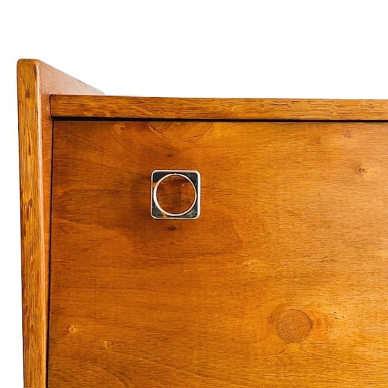 Image 1 of Vintage mid-century Danish design secretary cabinet 1960s