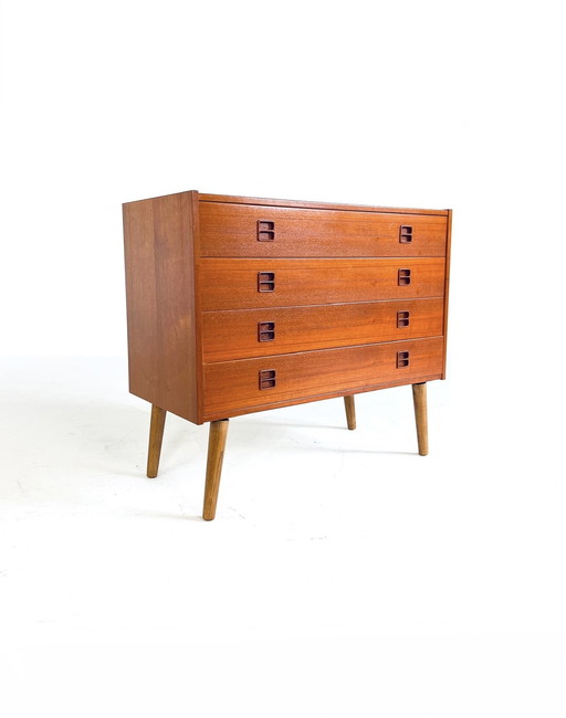 Vintage Danish Teak Chest of Drawers '60