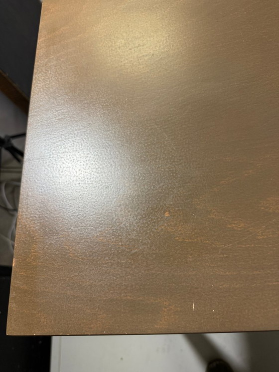 Image 1 of Table de salle à manger en aluminium Piet Hein Eek XXL, années 1990