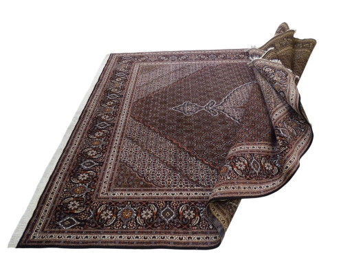 Tabriz Mahi - 350 x 249 cm - Wolle und Seide auf Baumwolle - Handgeknüpft