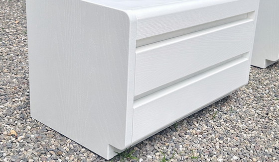 Image 1 of 2x Moser Nightstands, White