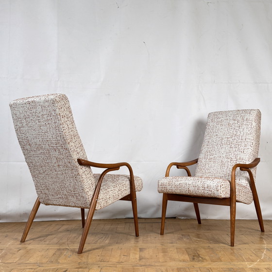 Image 1 of 2x Antonin Suman Sessel für TON 1960er Jahre