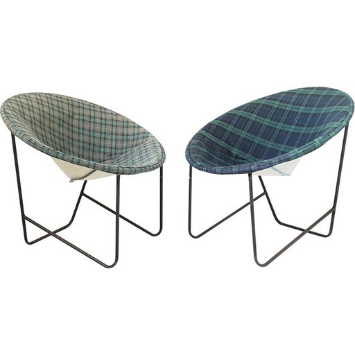 Coppia di poltrone vintage, 1950