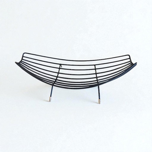 Metal string bowl, manufactured in the 1960s, very good condition
