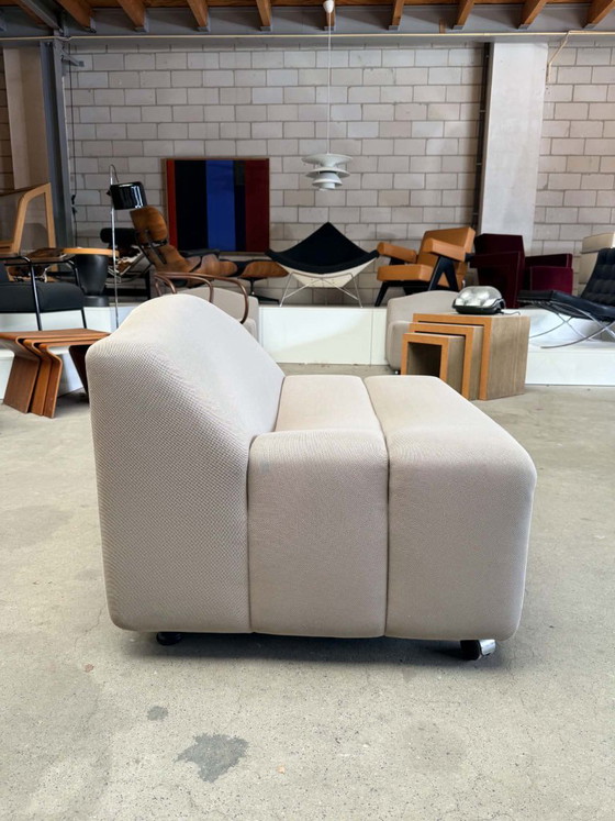 Modulo Poltrona/Divano Artifort ABCD, Pierre Paulin (disponibilità: 6), Divani modulari, Plastica, Tessile (foto 8 di 18)