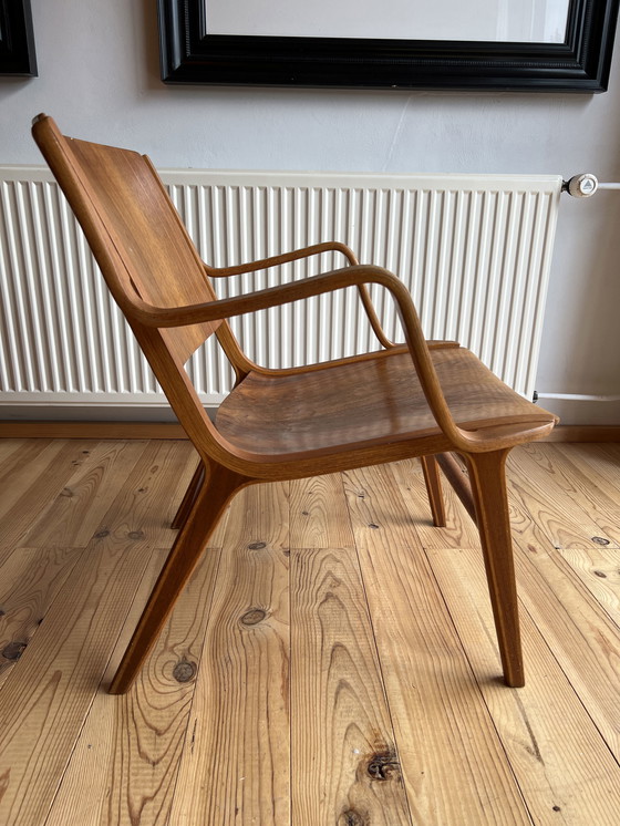 Image 1 of Danish Hansen Side AX armchair, Peter Hvidt & Orla Molgaar Nielden