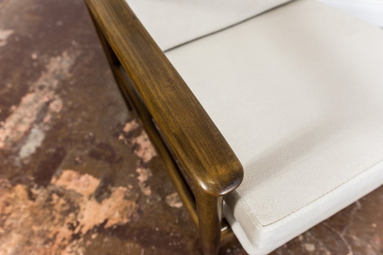 Image 1 of Mid Century moderne fauteuil GFM-142 van Edmund Homa, Polen, 1960