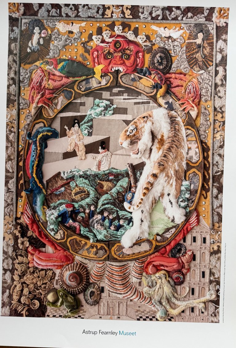 Xu Zhen, Fierce Tiger Speed Through Valley, 2013, copyright Astrup