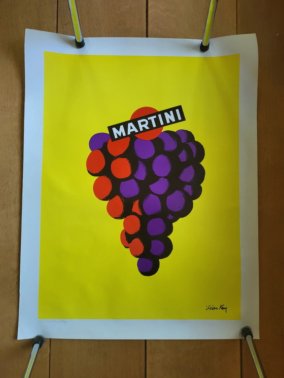 Image 1 of Fraaie Martini Poster Belgisch Kunstenaar Julian Key