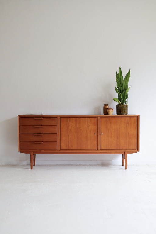 Midcentury teak dressoir jaren 50/60