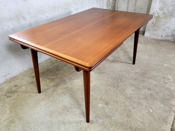 Image 1 of Dänischer Teakholz-Esstisch AT 312 von Hans Wegner für Andreas Tuck