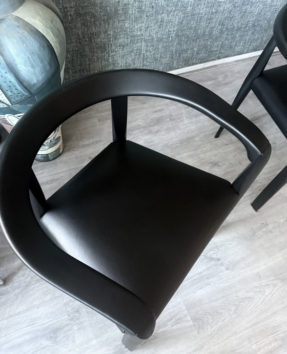 Image 1 of 6 poltrone “Miss” design di Afra & Tobia Scarpa,1986 circa per Molteni