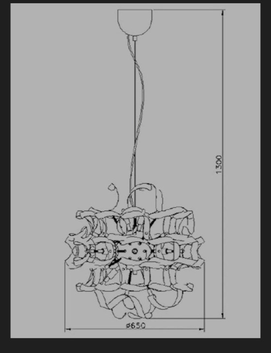 Image 1 of Lampada a sospensione ATOMITA NERO OPACO Marca: LUCIDE