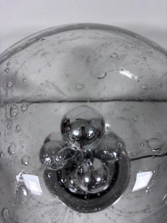 Originele Vintage Doria Leuchten 'Big Ball' Tafellamp Jaren 70 Space Age Klassieker – Tafellampen, Glass (photo 12 of 15)