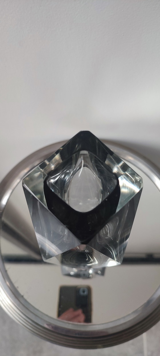 Image 1 of Sommerso vase Flavio Poli Seguso, Murano 